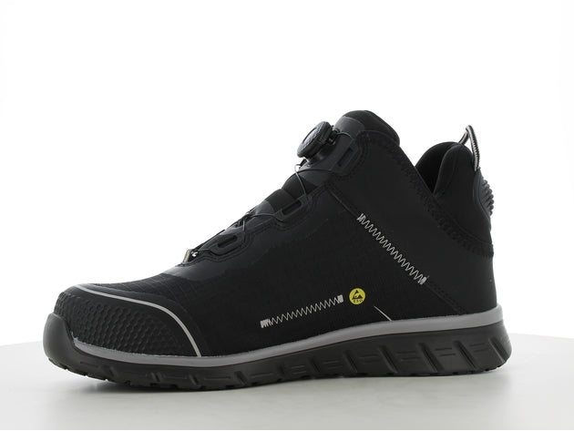 SAFETY JOGGER LIGERO 2 S1P MID TLS -TURVAKENKÄ, ESD musta