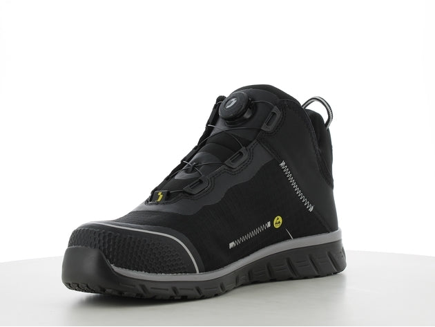 SAFETY JOGGER LIGERO 2 S1P MID TLS -TURVAKENKÄ, ESD musta