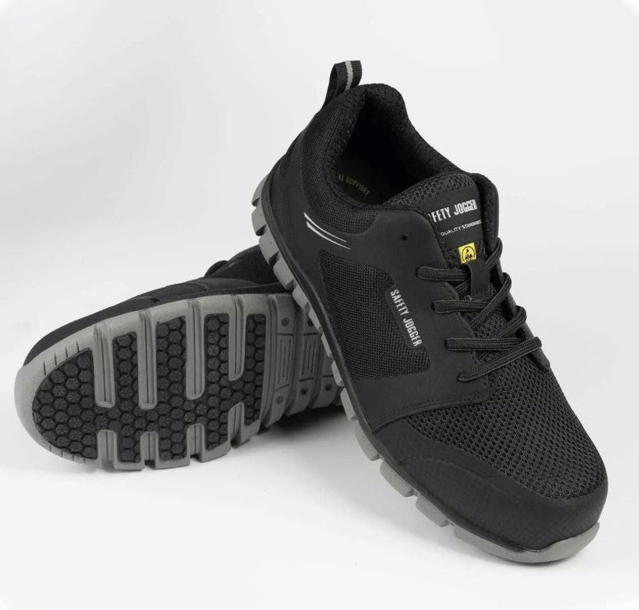 SAFETY JOGGER LIGERO S1P -TURVAKENKÄ, ESD musta nauhat